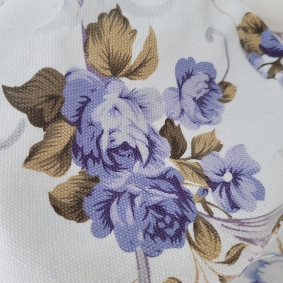 Floral Wide Brim Hat, Floppy Summer Hat, Sun Hat - Picture 3 of 3